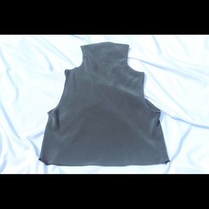 Vintage y2k Black Crop